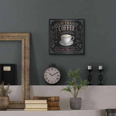  «Morning Cheese Square I» par Daphne Brissonet, art mural en métal, 24 po x 24 po