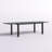 Salem Extendable Metal Frame Powder-coated Outdoor Patio Dining Table