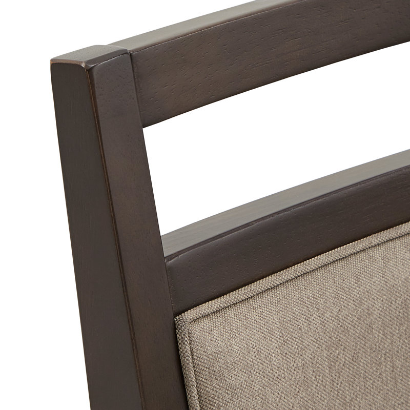 Chaise parsons Charan en gris