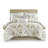 Herbal 6 Piece Cotton Sateen Print Oversized Comforter Set-114769627