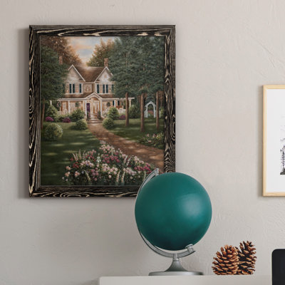 Carolina Carolina I - Peinture sur toile avec cadre photo