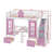 Bunk Bed With Changeable Table, Bunk Bed Turn Into Upper Bed And Down Desk-760497526-760497521