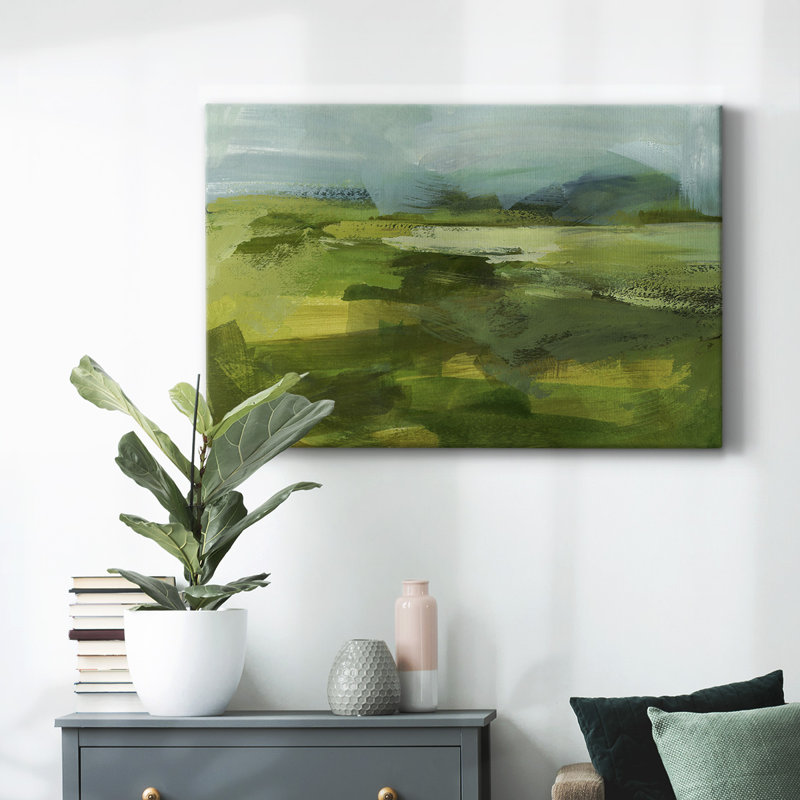 Toile tendue Emerald View IV-Gallery, H 32 po x l 48 po