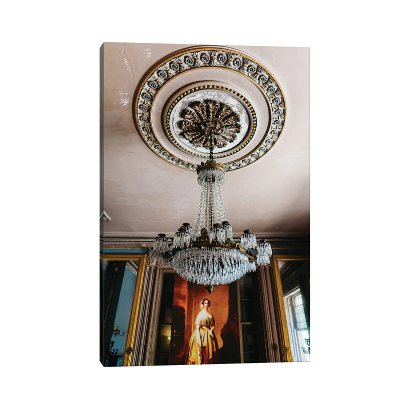 Charleston Chandelier VI by Bethany Young - Print on Canvas, 101.6cm H x 66.04cm W x 1.91cm D, Wrapped Canvas