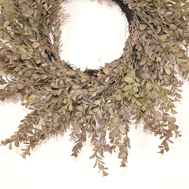 Couronne de porte 24 po, Brun