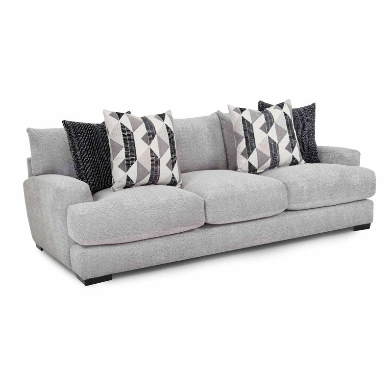 Katharine Sofa, Gray, Black/Gray/White