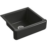 Whitehaven® Self-Trimming 24" L x 22" W Farmhouse Kitchen Sink