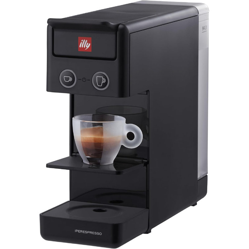 Illy Iper Semi-Automatic Espresso Machine, Black