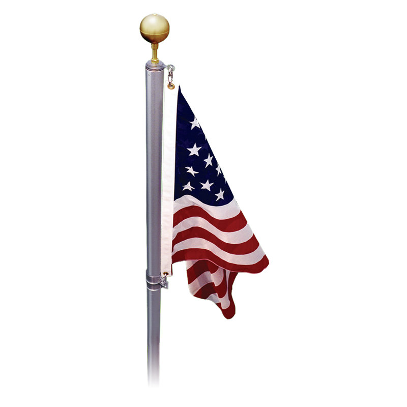 Mât de drapeau Montville, 204 po