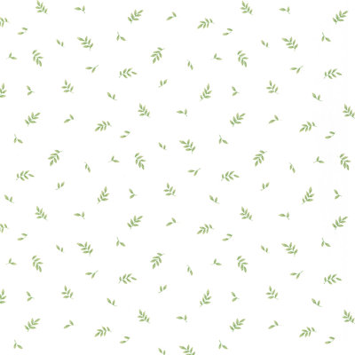Pre-Pasted Vinyl Floral Wallpaper Roll