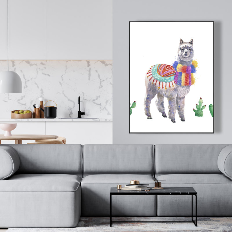Lama traditionnel péruvien
