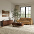 Kriner Mid-Century Modern 3 - Piece Living Room Set With Sofa Coffee Table And Tv-Stand