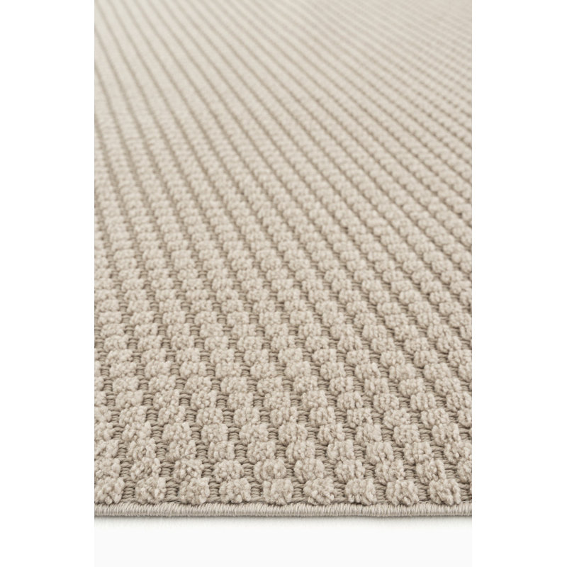 Rheya Solid Colour Machine Made Indoor / Outdoor Area Rug, Runner 3'3" x 11'5"