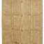 Cloison pliante en bois massif l 76 po x H 84 po-1765737441