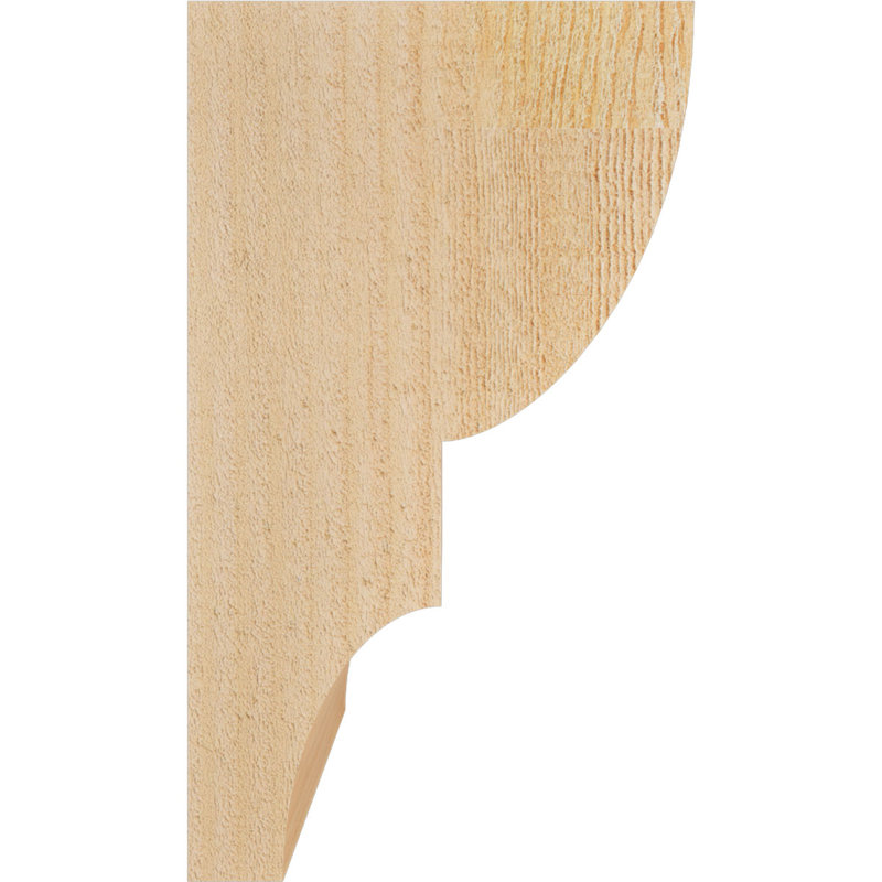 Corbeau Ridgewood, H 10 po x l 6 po x P 6 po, Sapin de Douglas, Sciage brut
