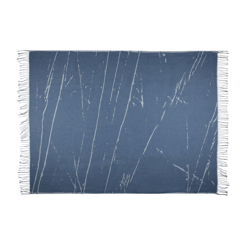 Delphina Throw Blanket, Light Blue
