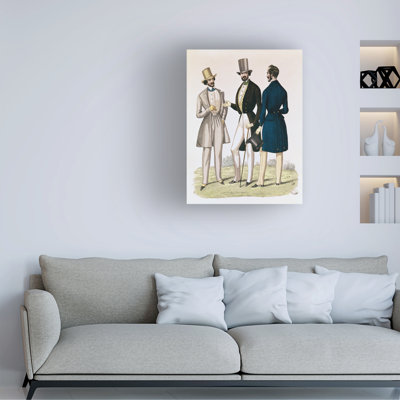 «French School Fashion», reproduction d'art sur toile, éditions Byla, 1841