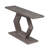 Modern Entryway Table With Innovative Hollow Hexagon Leg Structure & Premium Fir Veneer Finish-1222308592