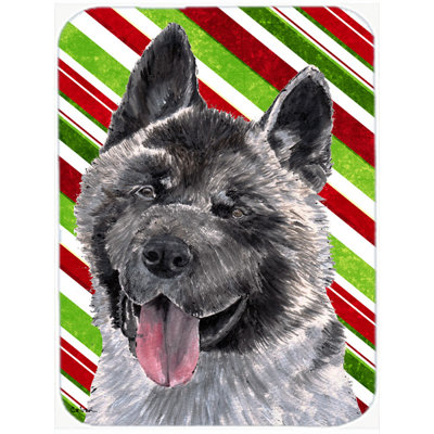 Planche à découper de noël en verre trempé east urban home akita canne