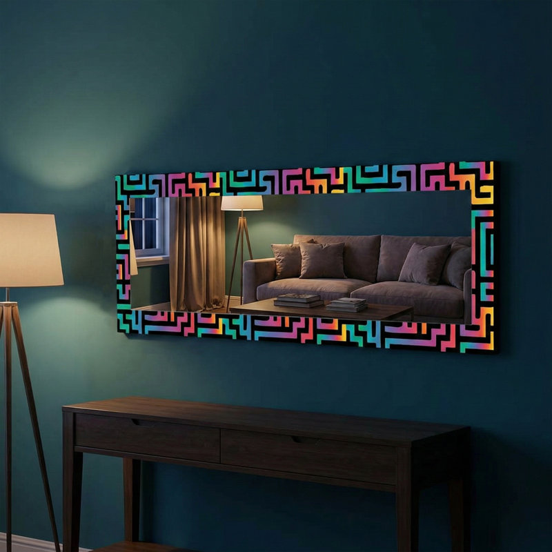 Demi-Lea Rectangle Wall Mirror