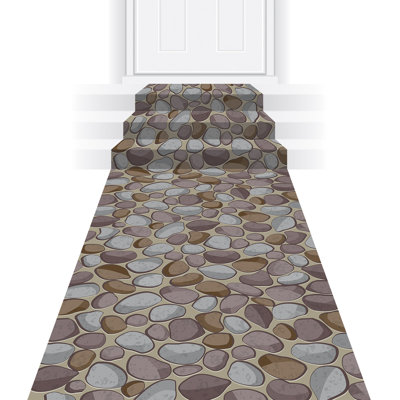 Chemin de table pavé