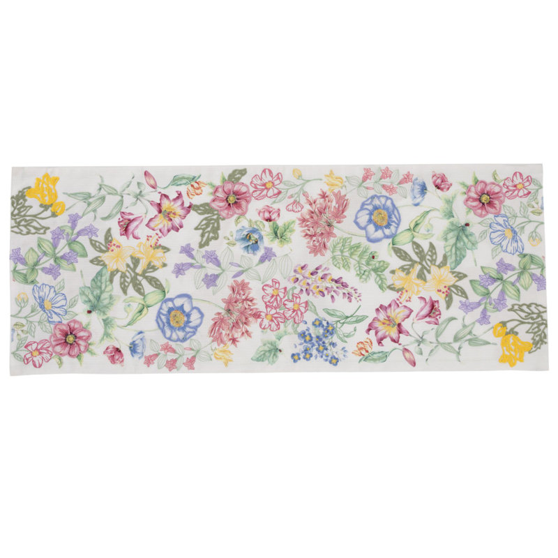 Lenox Butterfly Meadow Garden Embroidered Centerpiece
