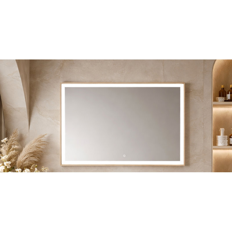 Miroir de paysage à DEL