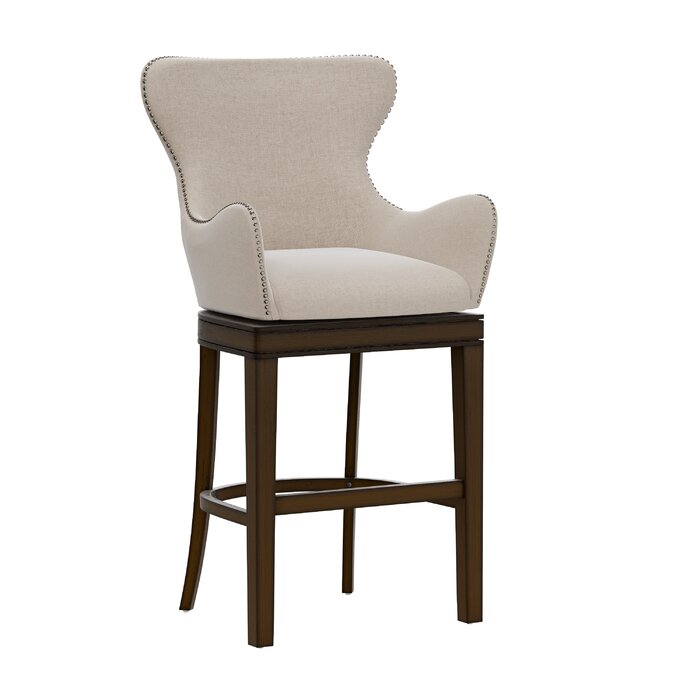 Steelside™ Conary Swivel Bar & Counter Stool & Reviews | Wayfair