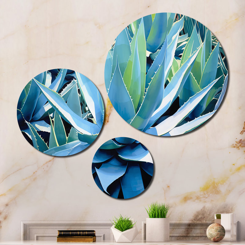 Plants & Flowers Wall Decor on Metal