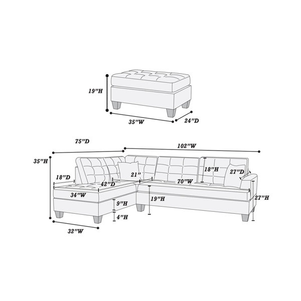 Dimensions du produit