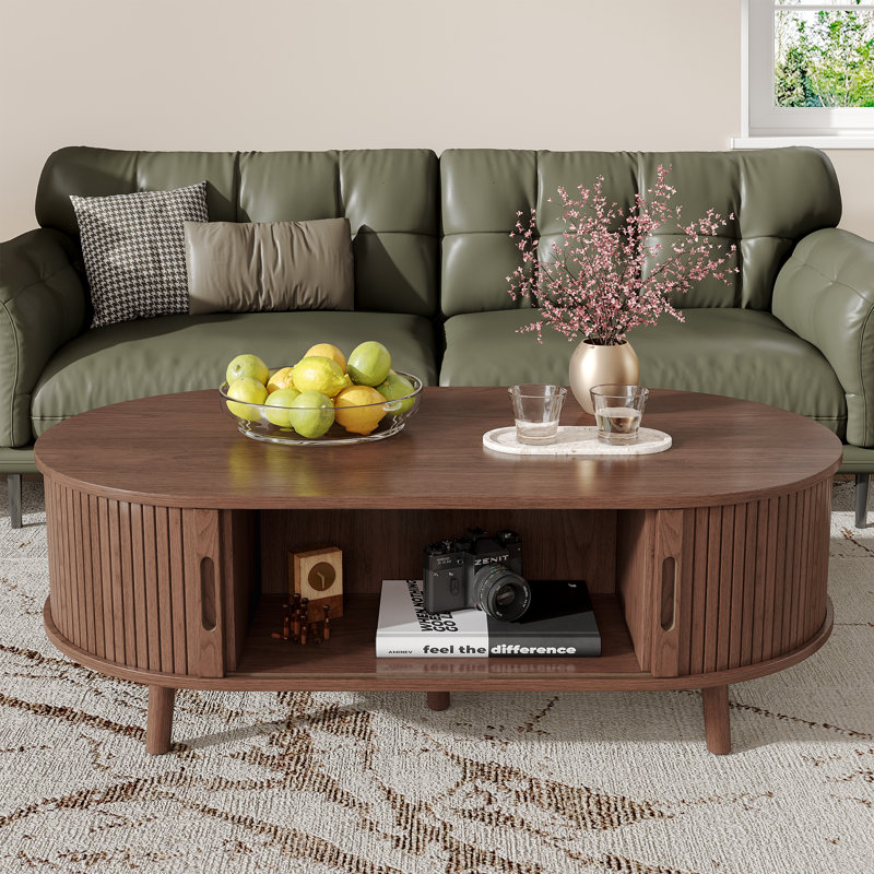 Dockery Tv Stand And Oval Coffee Table