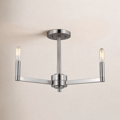 Plafonnier semi-encastré 3 lumières 20 po Patoma