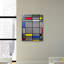 Mosaic Color Grid Periphery Painting by Eddie Bruckner