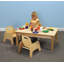 Table rectangulaire d'activités