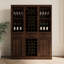 28 Wine Bar Buffet Cabinet - Brown Walnut For Your Home Modular Living-199620157