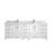 Aberdeen 84'' Double Bathroom Vanity with Quartz Top-74879081-74877085