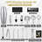 Boston Cocktail Shaker Set, 18PCS Bartender Kit Bar Tool Set, Bartending Kit With Stand & Recipe