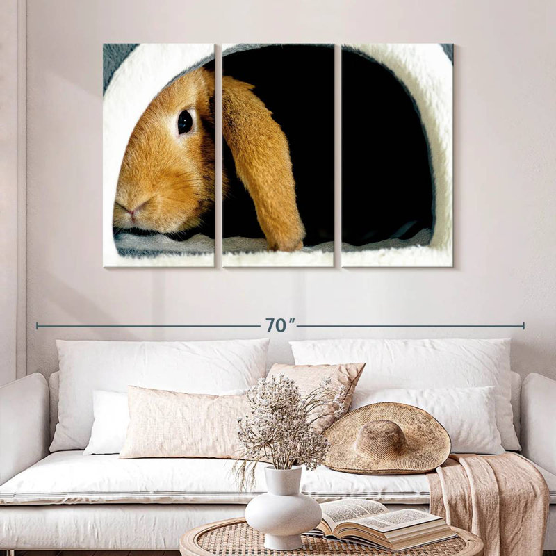 Brampt Rabbit Home, 32" H x 50" W
