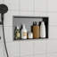 Niche de douche en acier inoxydable 21 po x 13 po-1960145445