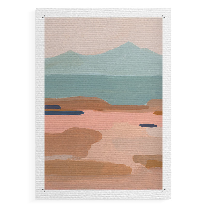 Désert du lever du soleil II - Impression sur toile seulement - SANS CADRE, H 48 po x l 32 po