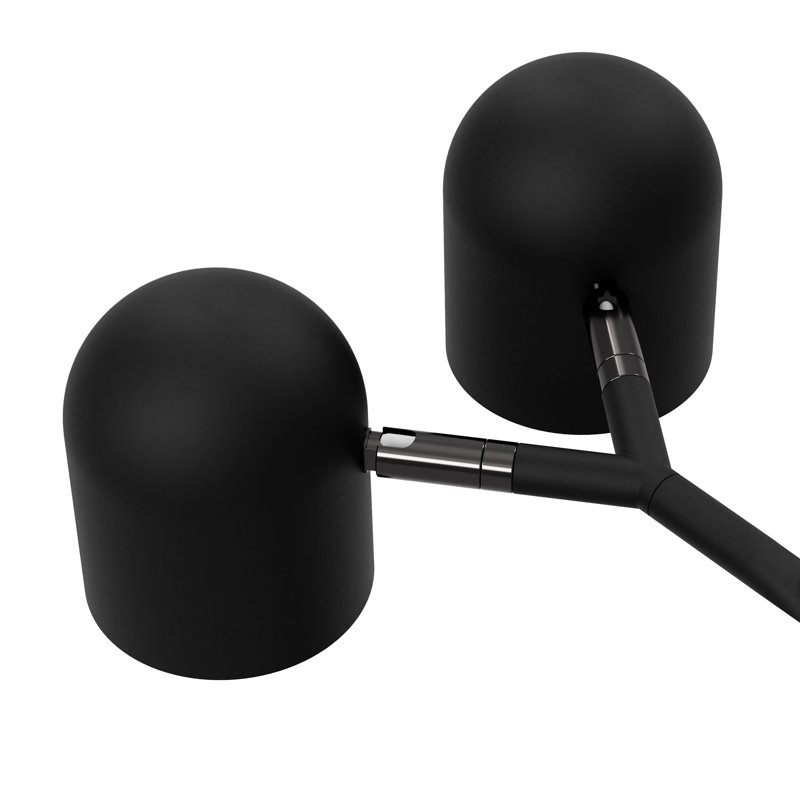 Tandem Table Lamp, Black