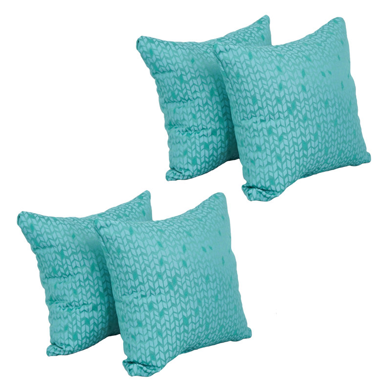 Coussins décoratifs 37 po x 17 po avec insertions (ensemble de 4), Banyan Seagla