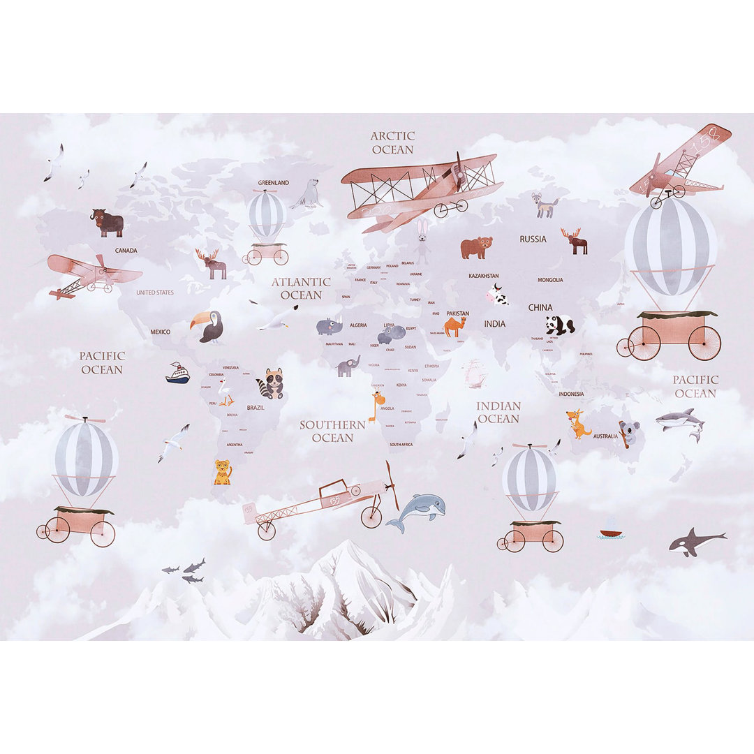 Superfresco Easy Around the World Print To Order Mural