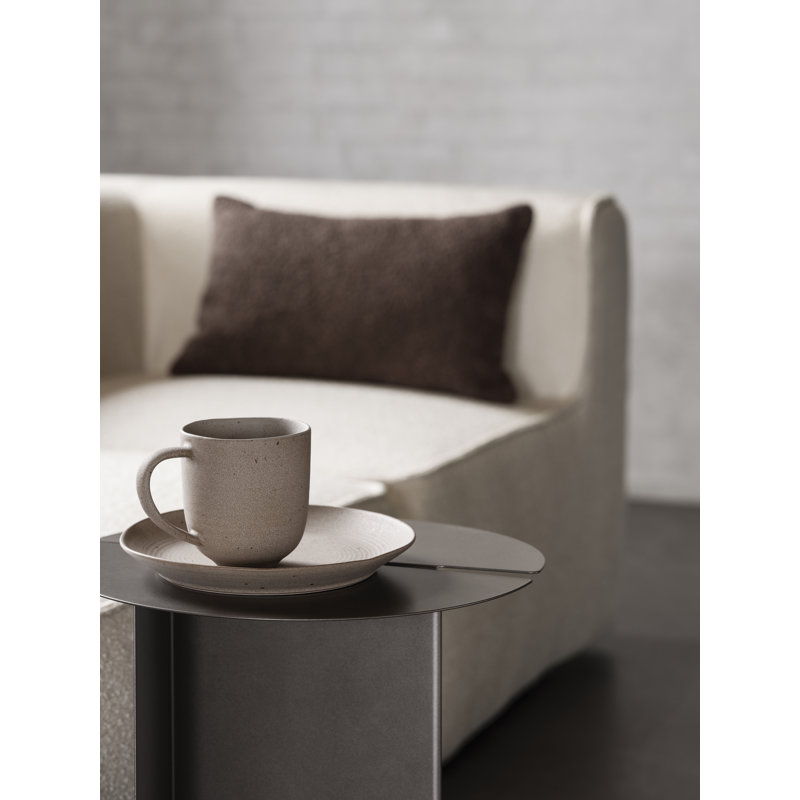 Oru End Table, Black, 18.7" H x 13.8" W x 13.8" D
