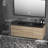 60" Floating Bathroom Vanity Modern Wall-Mounted Double Vanity with Integrated Resin Top and 2 Basins,  2 Cabinets, 2 Soft Close Drawers, Full Assembly-1623666456-1623666462