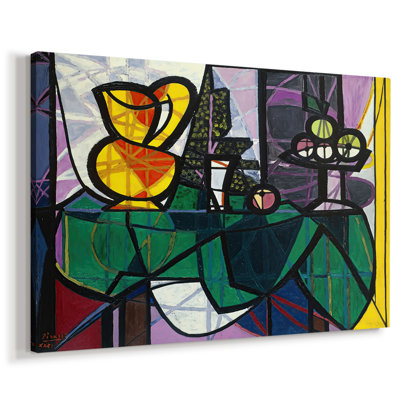 Nature morte au pichet (Nature morte au pichet) - Pablo Picasso - Toile tendue avec châssis - 1931