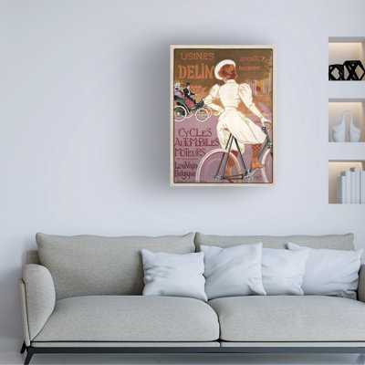 Georges Gaudy Factories Delin Canvas Art