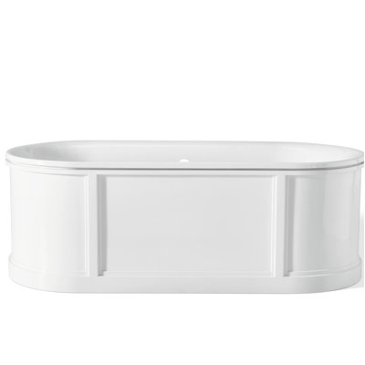 Buckingham 69.88'' L Freestanding Soaking Bathtub