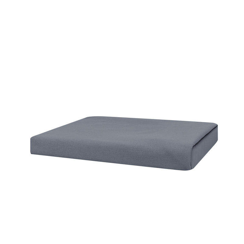 Penny Flat Sheet, King Flat Sheet, Dark Gray