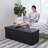 Guedira Faux Leather Upholstered Storage Bench-2096090778